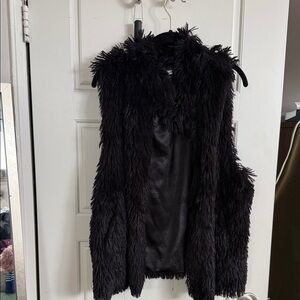 Croft & Barrow Black Teddy Jacket